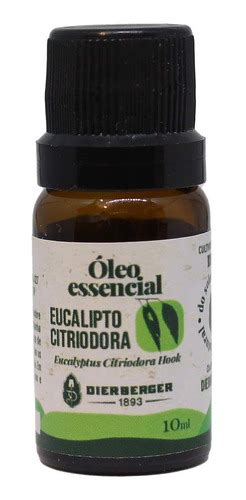 Óleo Essencial De Eucalipto Citriodora Orgânico 10ml Parcelamento Sem Juros