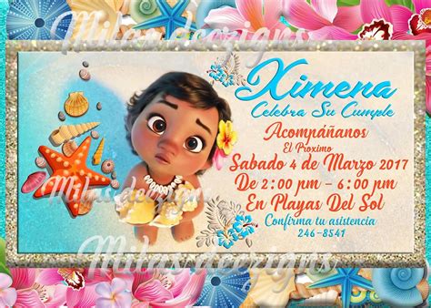 Invitacion De Moana