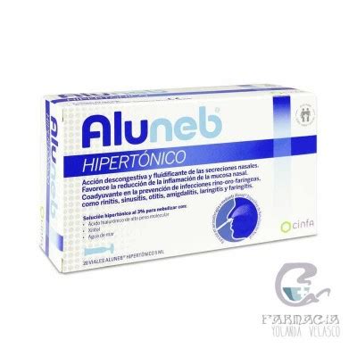 Aluneb Hipertónico Kit 20 Viales 5 ml 1 Dispositivo