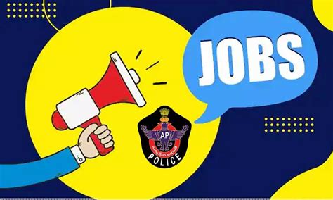 AP Govt Issues Notification For Recruitment Of 6 511 Police Jobs