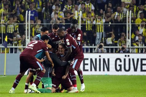 Trabzonspor Fenerbah E Y Ev Nde Ma Lup Ett Trendyol S Per L G N