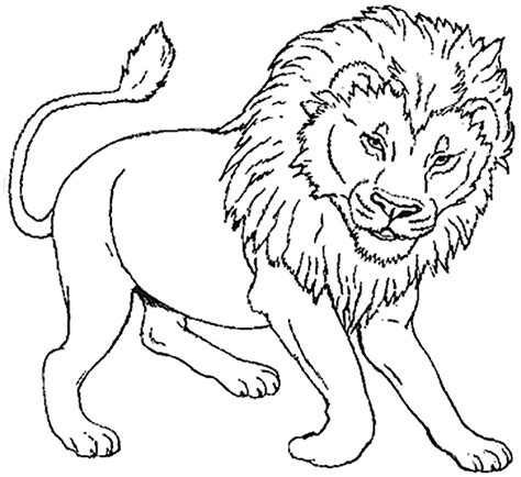 108 dessins de coloriage lion à imprimer sur LaGuerche Page 9