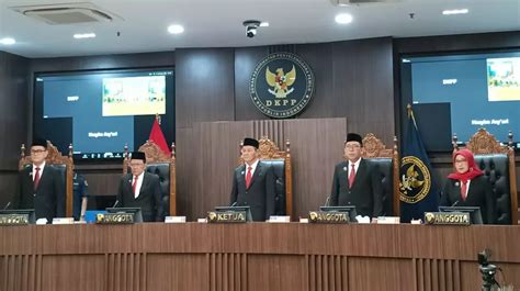 Ketua Kpu Dkpp Gelar Sidang Putusan Kasus Dugaan Tindak Asusila Ketua