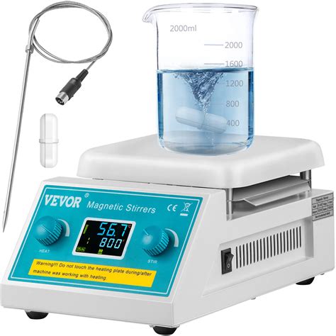 Buy Vevor Magnetic Stirrer W Led Display Rpm Digital Hotplate