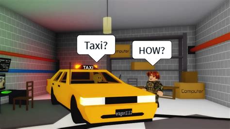 Roblox Brookhaven 🏡rp Funny Moments Taxi 3 Youtube