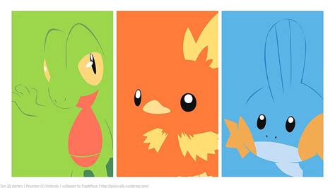 Bonus Hoenn Starters Pokéwalls Hoenn Legendaries Hd Wallpaper Pxfuel