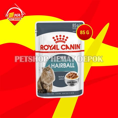 Jual Royal Canin Hairball Care Cat Food Wet Food Makanan Basah Kucing