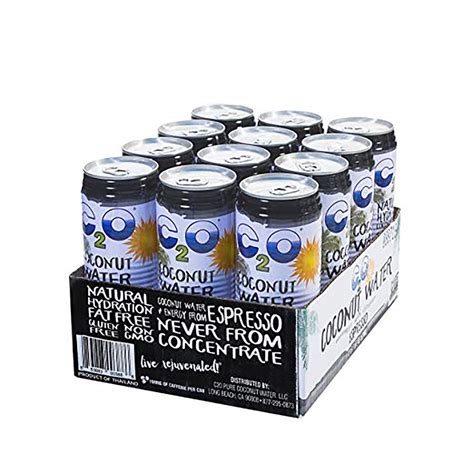 Buy C O Pure Coconut Water With Espresso Plant Based Non Gmo Dairy