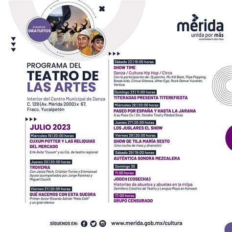 Renán Barrera on Twitter Nuevo teatro más cultura y arte para