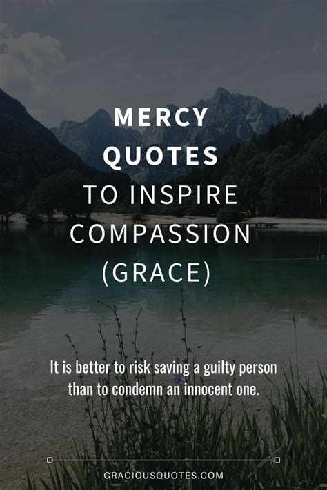 48 Mercy Quotes to Inspire Compassion (GRACE)