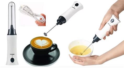 Hand Coffee Mixer Rechargeable Electric Coffee Milk Forther Foamer