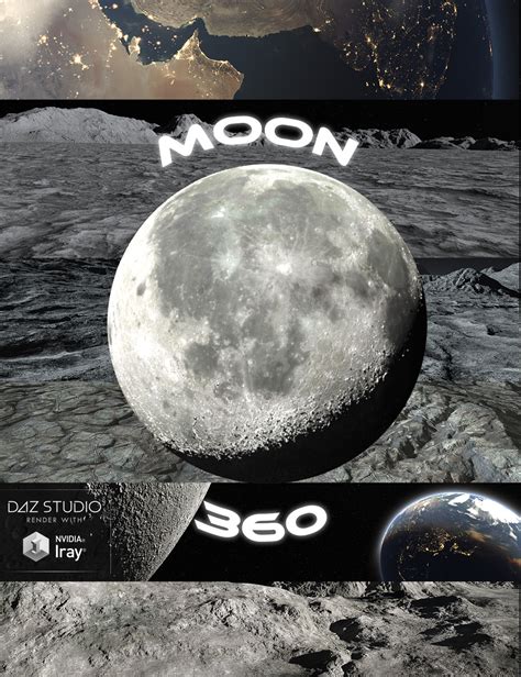 Moon 360 Daz 3d