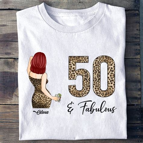 Personalized 50th Birthday T Shirt, Custom 50th Birthday Shirt, Turning 50 Shirt, Gifts For ...