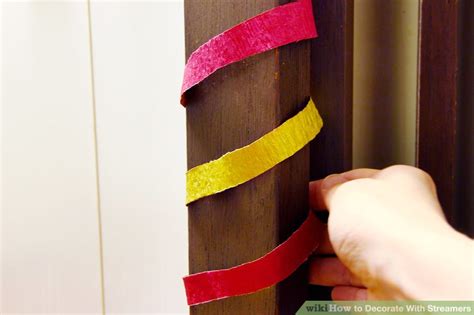 5 Ways To Decorate With Streamers Wikihow