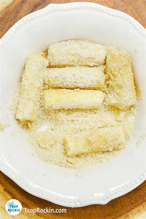 Air Fryer Cheese Sticks (Homemade Easy!) | Trop Rockin