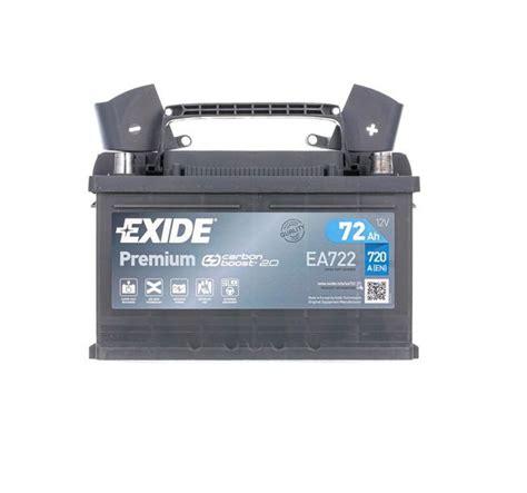 Exide Premium Batterie Ea V Ah A B Bleiakkumulator