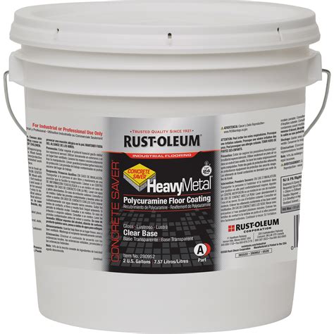 Rust Oleum Revêtement de plancher décoratif Heavy Metal 2 gal à l