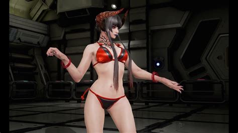 Tekken 7 Eliza Leotard Swimsuit Bikini Santa Bunny Maid Wedding Hot