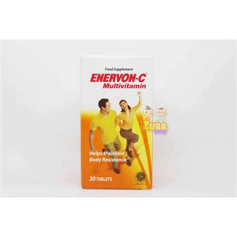 Jual COD PACKING 124 JAM Enervon C Multivitamin Tablet Isi 30 Vitamin