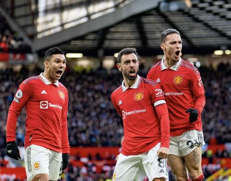 Manchester Is Red Manchester United Players React To Derby Win