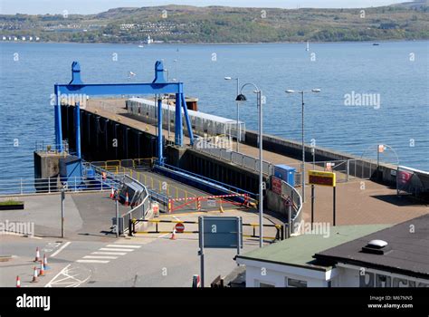 Ferry terminal, Dunoon Stock Photo - Alamy