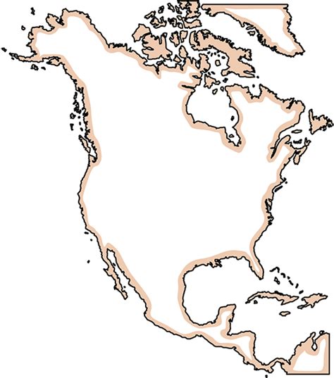 Continent North America Images : North America Continent Map Physical ...