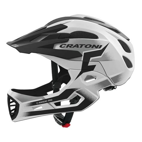 Cratoni 2015059181 C Maniac Pro Mtb S M 52 56cm Blanco Mate Negro C M