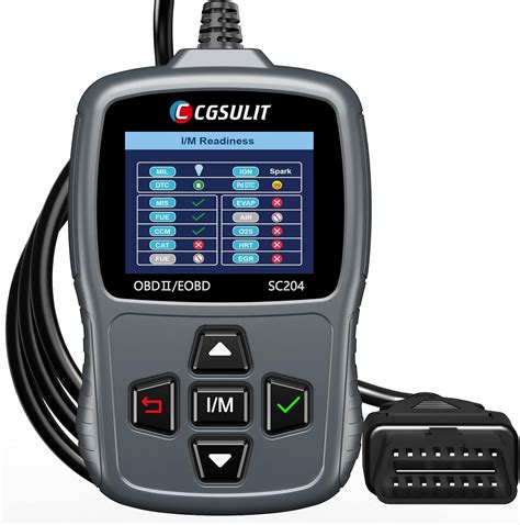 Amazon CGSULIT OBD2 Scanner Enhanced SC204 Vehicle OBD Diagnostic