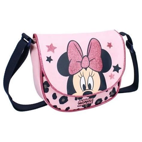 Disney sac à bandoulière Minnie Mouse filles 17 x 19 x 6 cm rose