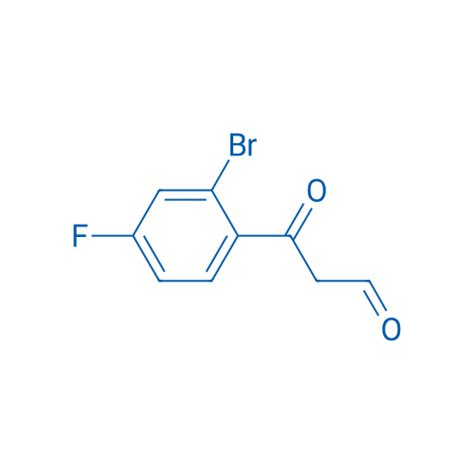 1020037 50 6 3 2 Bromo 4 Fluorophenyl 3 Oxopropanal BLD Pharm