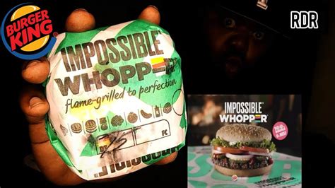 Burger King Impossible Whopper Review Youtube