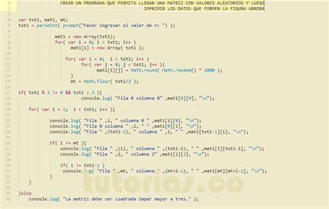 Arrays Javascript Imprimir Datos Figura Arroba Tutorias Co