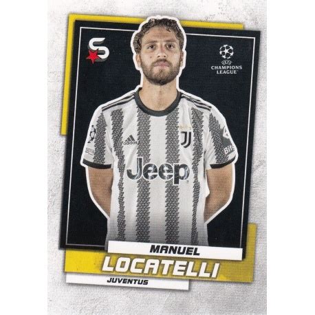 Venta Cromo Manuel Locatelli Juventus Topps Superstars 22 23