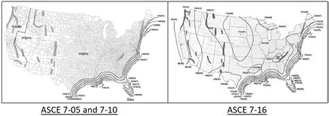 ASCE 7 98 Wind Speed Map