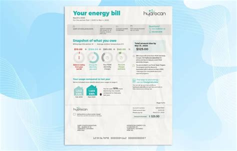 Utility Bill Template Editable Psd Templates