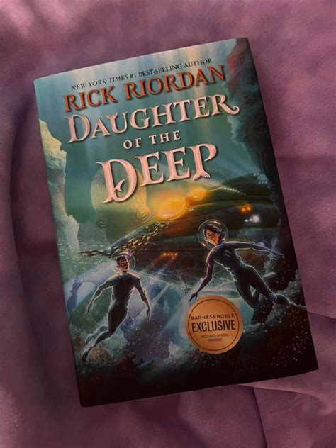 Daughter Of The Deep Barnes And Noble Edition Signed By Rick Riordan