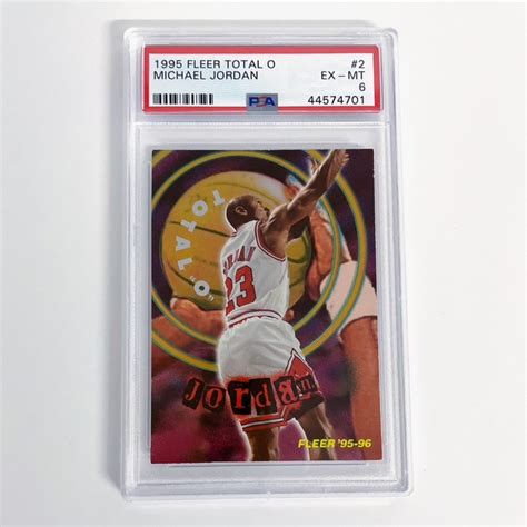 1995 Fleer Total O Michael Jordan 迈克尔 乔丹 2 of 10 卡淘仅此一张 篮球之神 Total O 老特