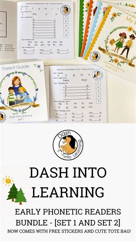 Dash Into Learning Early Phonetic Readers Bundle Set And Set