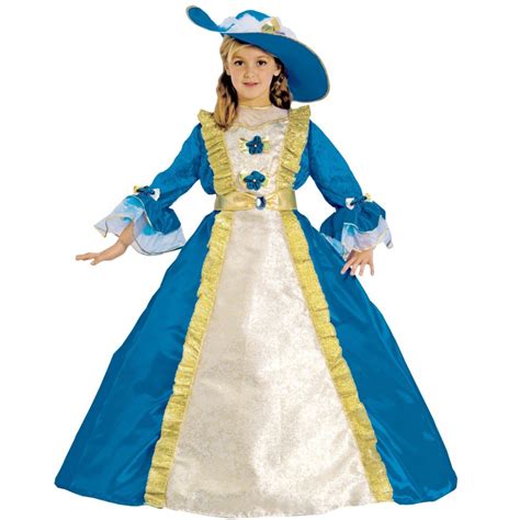 Royal Blue Princess Kids Costume From A2z Kids Uk