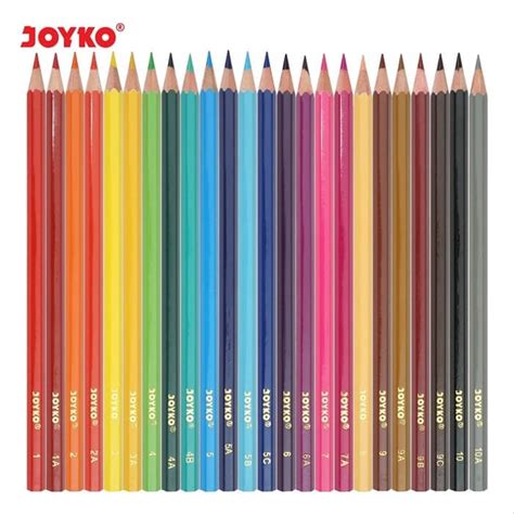 Jual Color Pencils Joyko Pensil Warna Cp 24pb 24 Warna Klasik Classic