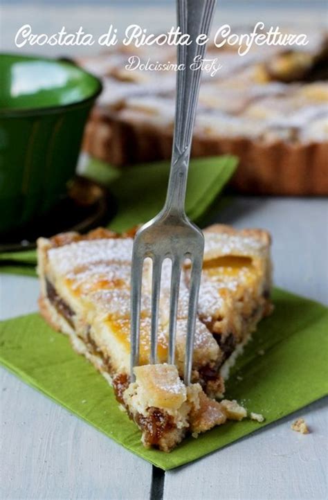 Crostata Di Ricotta E Confettura Di Fichi Bianchi Del Cilento Ricette