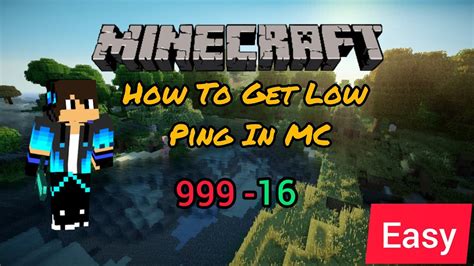 How To Fix Ping Problem In Minecraft PE Servers YouTube