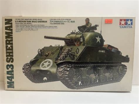 Tamiya Us Medium Tank M A Sherman Mm Gun Late Scale