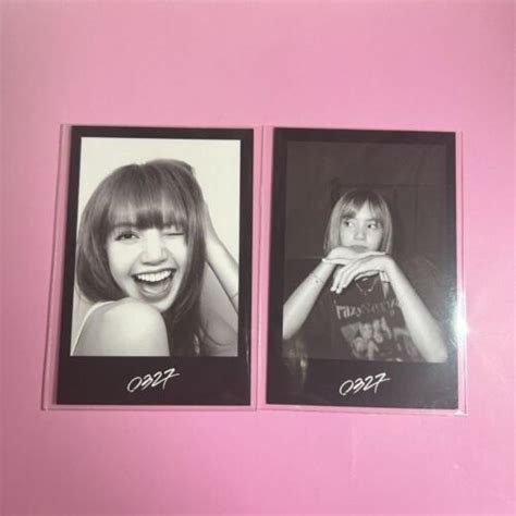 BLACKPINK LISA 0327 PHOTOBOOK BONUS TRADING CARD EBay