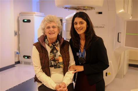 First Patient Receives Treatment On New Radiotherapy Machine