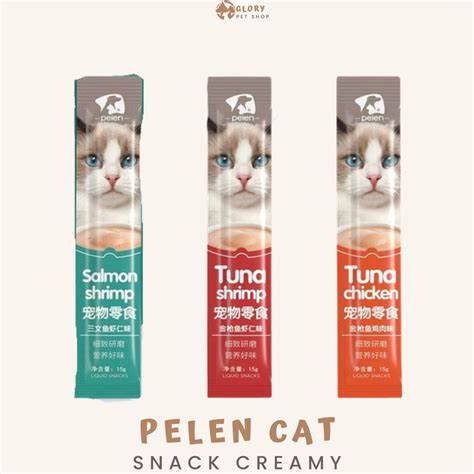 Jual Peien Pet Snack 15 Gr Creamy Cat Treats Premium Cat Snack Makanan