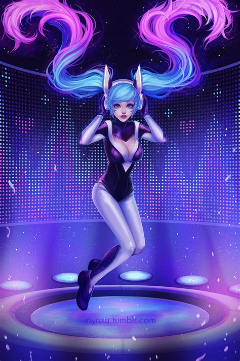 Dj Sona By Mynxuu On Deviantart