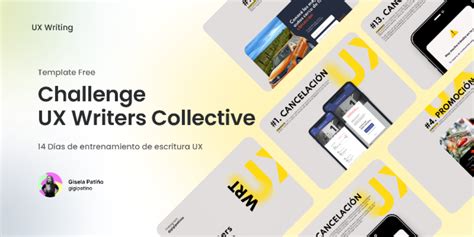 Challenge UX Writing Collective by Gigi Patiño Figma