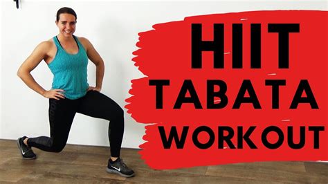 30 Minute Hiit Workout For Fat Loss Lower Body Tabata Hiit Exercises