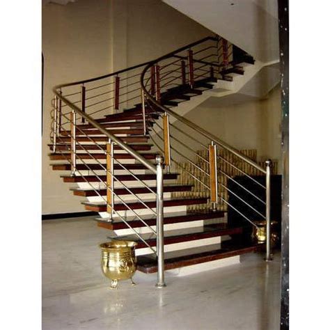 Stainless Steel Staircase Railings At Rs Square Feet Stainless